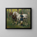 Waiting for the Return - José Cusachs — framed artwork on a wall