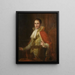 Portrait of King Joseph I - José Flaugier — framed artwork on a wall