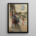 Flirter à l'espagnole - José García Ramos — framed artwork on a wall