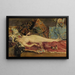 Orientalist Nude Painting - José García Ramos — framed artwork on a wall