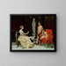 La famille de Scipion Cornelius - José Garnelo y Alda — framed artwork on a wall
