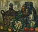 Bodegon painting of cauliflower - José Gutiérrez Solana — artwork view