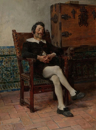 Jos Jimnez y Aranda - A moment of repose.webp