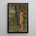 A Beauty in a Forest - José Júlio Souza Pinto — framed artwork on a wall
