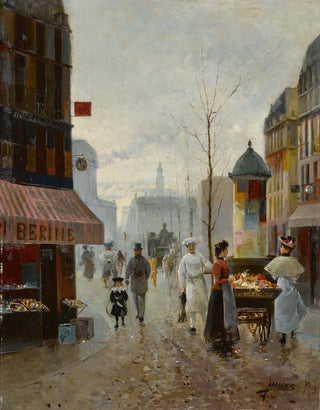 Jos Mara Jardines - A Paris Street Scene.webp
