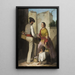 Flower Seller Painting - José Roldán — framed artwork on a wall