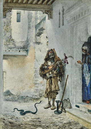 The Snake Charmer - José Tapir — artwork view