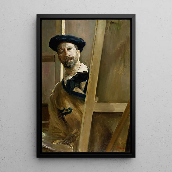 Self-portrait - José Villegas Cordero — framed artwork on a wall