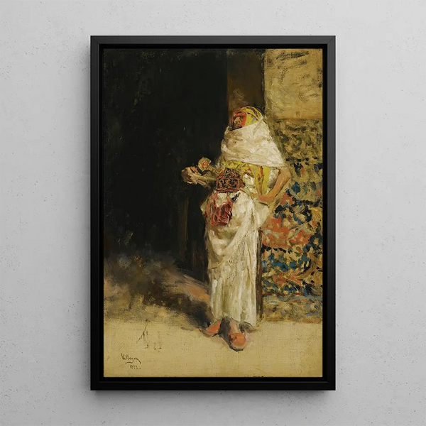 Le Gardien du harem - José Villegas Cordero — framed artwork on a wall