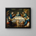 La bénédiction de la table - José de Alcíbar — framed artwork on a wall