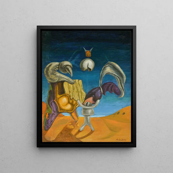 Urogallo - José de Martín Simón — framed artwork on a wall