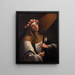 Sainte Rose de Lima - José del Pozo — framed artwork on a wall