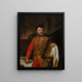The Imperial and Royal Marshal Lieutenant Ferdinand Count von Wartensleben - Josef Abel — framed artwork on a wall