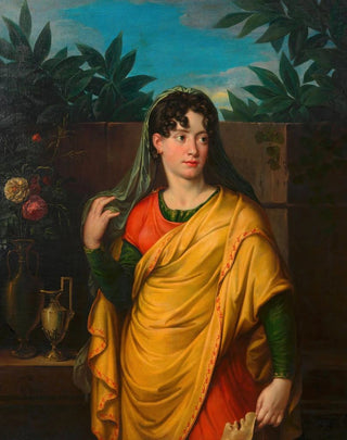Josef Abel - Die Schauspielerin Therese von Hudelist geb Zigeuner v Blumendorf.webp