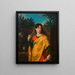 L'actress Thérèse von Hudelist née Zigeuner v. Blumendorf - Josef Abel — framed artwork on a wall