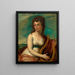 Maria Leopoldine Pachler née Koschak, pianist and composer - Josef Abel — framed artwork on a wall