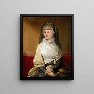 Josef Abel - Portrait Of A Lady.webp