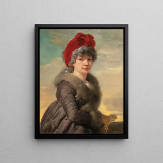 Josef Abel - Portrait of a Woman.webp