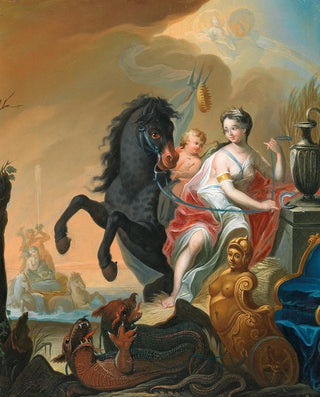 Josef Adam Ritter von Mlck - Hercules saving Hesione.webp