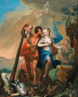 Josef Adam Ritter von Mlck - Perseus saving Andromeda.webp
