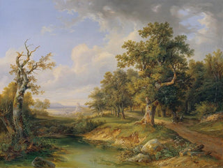 Part of the forest near Mödling - Josef Altenkopf — artwork view