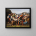 Entombment of Christ - Josef Arnold the Elder — framed artwork on a wall