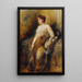 Mademoiselle Bonn - Josef Árpád Koppay — framed artwork on a wall