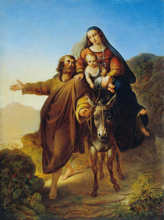 Josef Bayer - Escape to Egypt.webp
