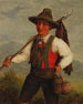 a peasant on the way to the field - Josef Böche — artwork view