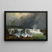 Niagara Falls - Josef Carl Berthold Püttner — framed artwork on a wall