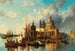 Venice, Santa Maria della Salute - Josef Carl Berthold Püttner — artwork view