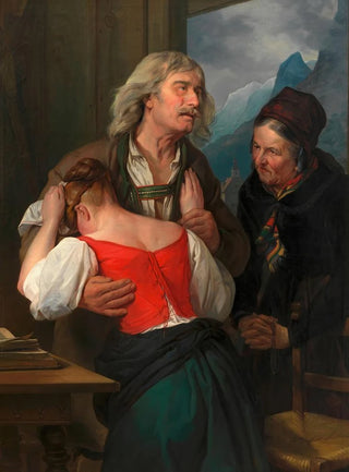 Josef Danhauser - Das Bekenntnis.webp