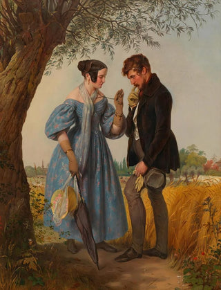 Josef Danhauser - Die Begegnung.webp