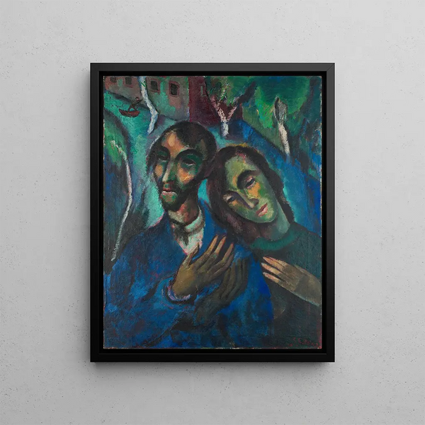 Jews - Josef Eberz — framed artwork on a wall