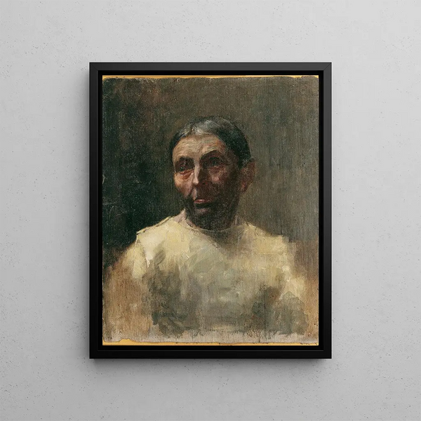 Old - Josef Engelhart — framed artwork on a wall