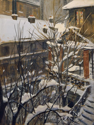 Josef Engelhart - Blick Aus Meinem Fenster.webp