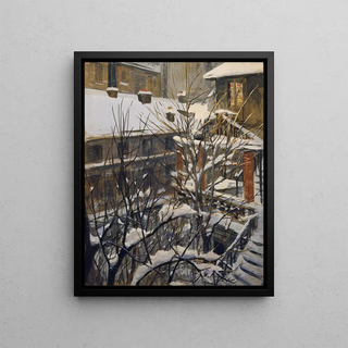 Josef Engelhart - Blick Aus Meinem Fenster.webp