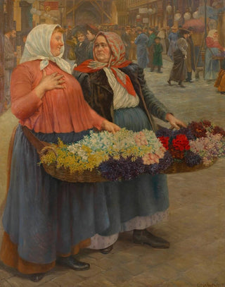Josef Engelhart - Blumenmdchen.webp