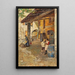 Deposit of coal at Grz Coal sale - Josef Eugen Hörwarter — framed artwork on a wall