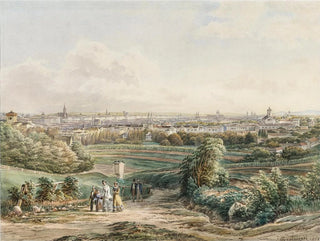 View of Vienna from Döbling - Josef Gerstmeyer — artwork view