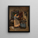 La joie de l'un fait le chagrin de l'autre - Josef Gisela — framed artwork on a wall