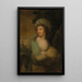 Portrait of Countess Marianna Potocka née Princess Lubomirska - Josef Grassi — framed artwork on a wall