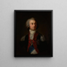 Portrait of Prince Adam Kazimierz Czartoryski 1734-1823 as Commander of the Cadet Corps - Josef Grassi — framed artwork on a wall