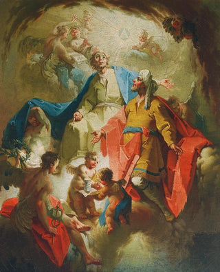 Josef Haller - Glorie Der Heiligen Cosmas Und Damian.webp
