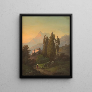 Josef Heilmaier - Sunset over the Tyrollean summits.webp