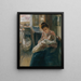 Young Mother - Josef Jungwirth — framed artwork on a wall