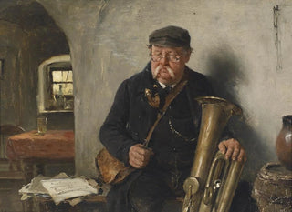 The Tuba Player - Josef Kinzel — artwork view
