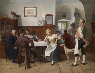 the restaurant - Josef Kinzel — artwork view