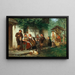 Filer une histoire - Josef Kinzel — framed artwork on a wall