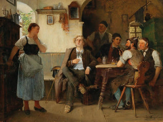La visite des étudiants - Josef Kinzel — artwork view
